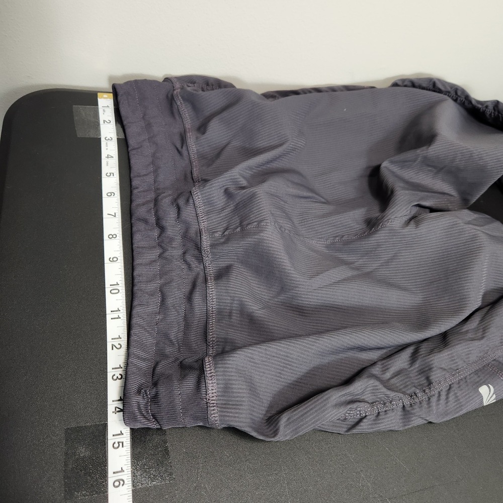 Marika Womens Nine Iron Gray Ribbed Ruched Activewear Pants MT5931FA L - Picture 7 of 10